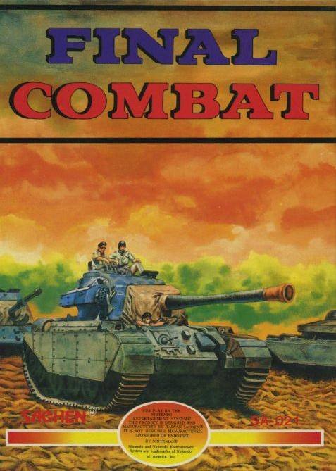 Caratula de Final Combat para Nintendo (NES)