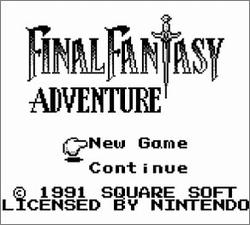 Pantallazo de Final Fantasy Adventure para Game Boy