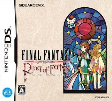 Caratula de Final Fantasy Crystal Chronicles: Ring of Fates para Nintendo DS