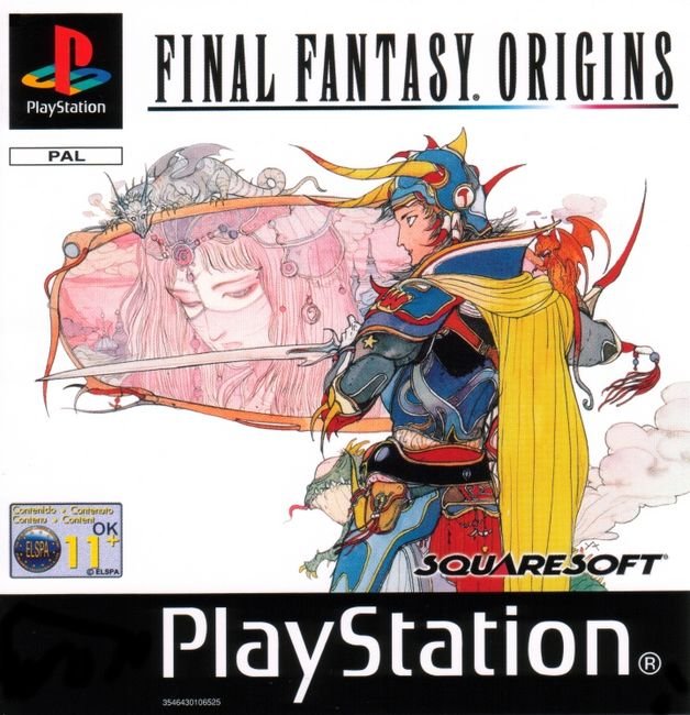 Caratula de Final Fantasy I & II para PlayStation