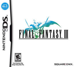 Caratula de Final Fantasy III para Nintendo DS