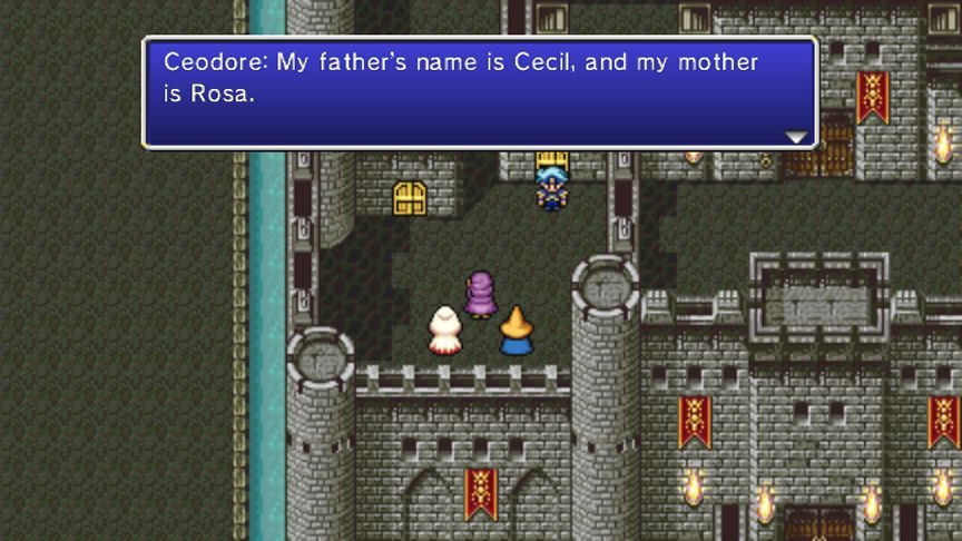 Pantallazo de Final Fantasy IV: The After Years (Wii Ware) para Wii