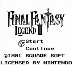 Pantallazo de Final Fantasy Legend II para Game Boy