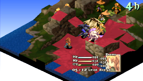 Pantallazo de Final Fantasy Tactics: The War of the Lions para PSP