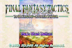 Pantallazo de Final Fantasy Tactics Advance (Japonés) para Game Boy Advance