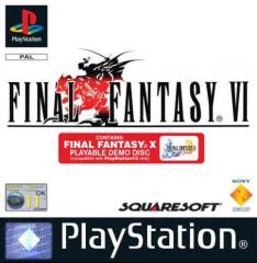 Caratula de Final Fantasy VI para PlayStation