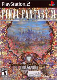 Caratula de Final Fantasy XI Online: Treasures of Aht Urhgan para PlayStation 2