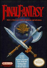 Caratula de Final Fantasy para Nintendo (NES)