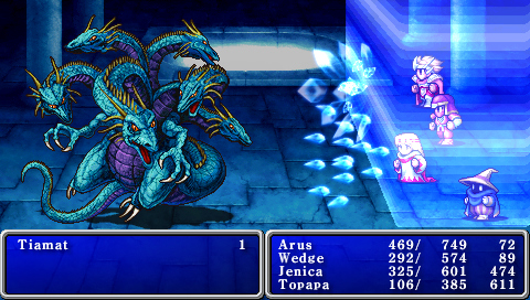 Pantallazo de Final Fantasy para PSP