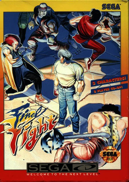 Caratula de Final Fight CD para Sega CD