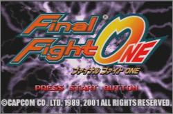 Pantallazo de Final Fight One para Game Boy Advance