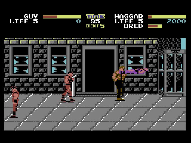 Pantallazo de Final Fight para Commodore 64