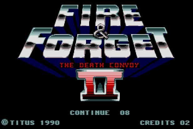Pantallazo de Fire & Forget II: The Death Convoy para Atari ST