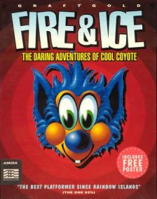 Caratula de Fire & Ice: The Daring Adventures Of Cool Coyote para Amiga