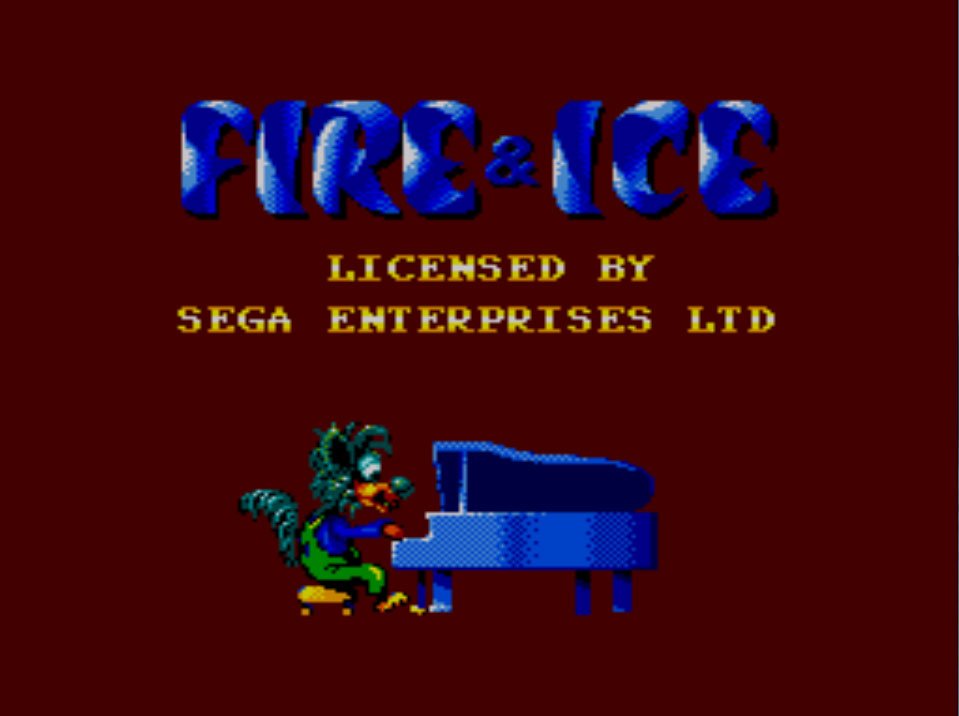 Pantallazo de Fire & Ice para Sega Master System