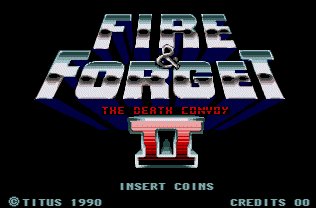 Pantallazo de Fire And Forget II: The Death Convoy para Amiga