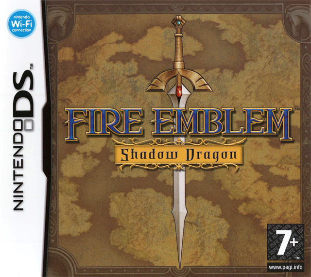 Caratula de Fire Emblem: Shadow Dragon para Nintendo DS