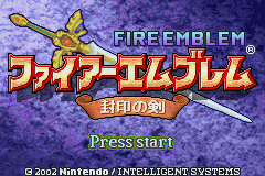 Pantallazo de Fire Emblem - Sealed Sword para Game Boy Advance