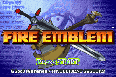 Pantallazo de Fire Emblem para Game Boy Advance