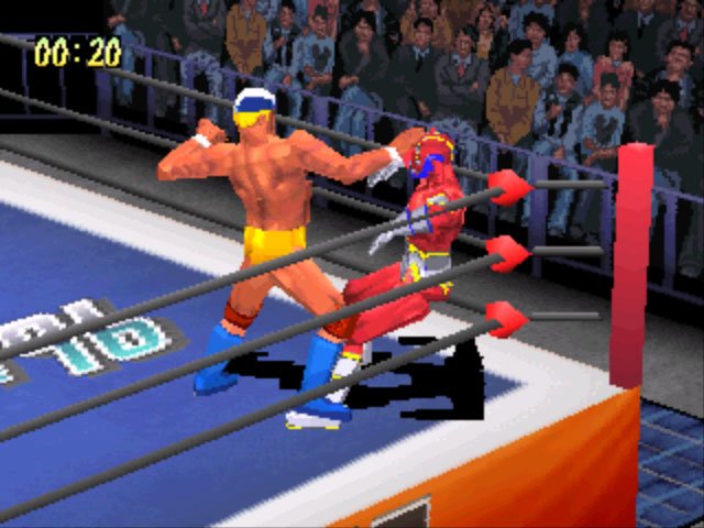 Pantallazo de Fire ProWrestling Iron Slam '96 para PlayStation