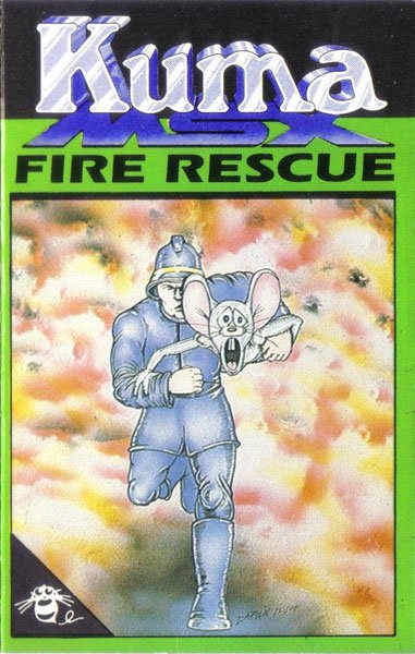 Caratula de Fire Rescue para MSX