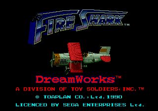 Pantallazo de Fire Shark para Sega Megadrive