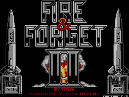 Pantallazo de Fire and Forget II para Sega Master System