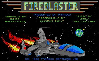 Pantallazo de Fireblaster para Atari ST
