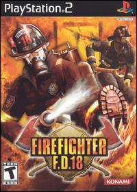 Caratula de Firefighter F.D.18 para PlayStation 2