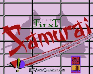 Pantallazo de First Samurai, The para Amiga