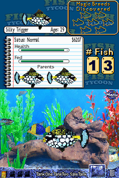 Pantallazo de Fish Tycoon para Nintendo DS