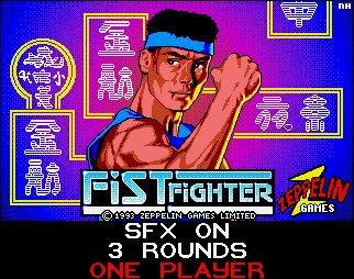 Pantallazo de Fist Fighter para Amiga