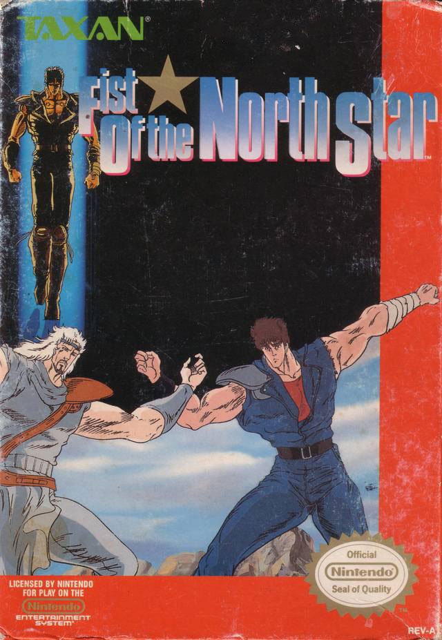 Caratula de Fist of the North Star para Nintendo (NES)