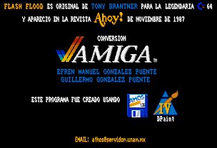 Pantallazo de Flash FLood para Amiga