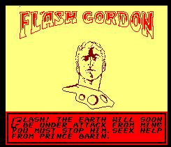 Pantallazo de Flash Gordon para Amstrad CPC