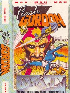 Caratula de Flash Gordon para MSX