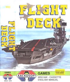 Caratula de Flight Deck 2 para MSX