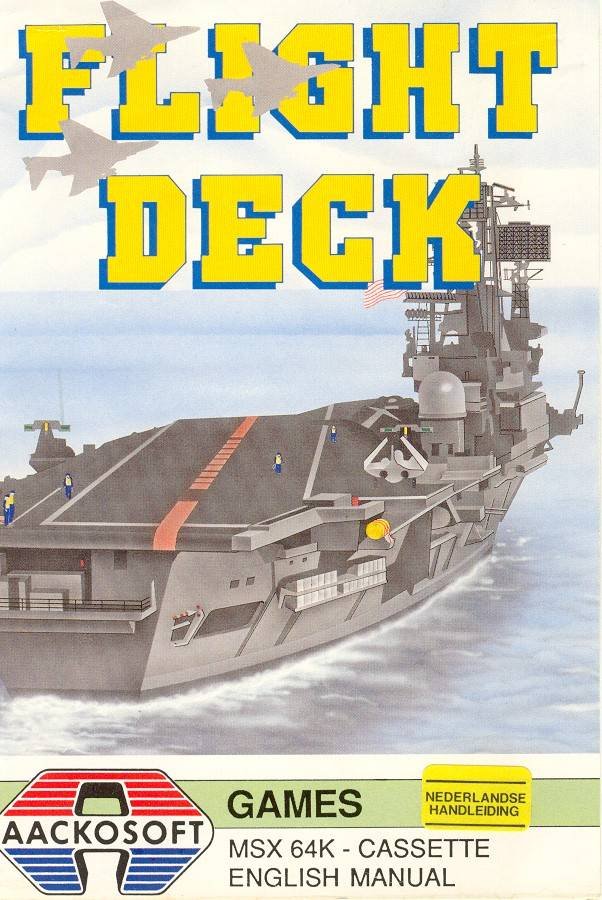 Caratula de Flight Deck para MSX