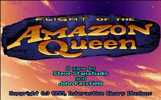 Pantallazo de Flight Of The Amazon Queen para Amiga