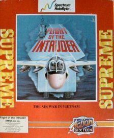 Caratula de Flight Of The Intruder para Amiga