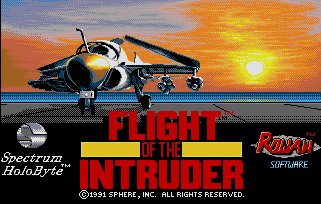 Pantallazo de Flight Of The Intruder para Amiga