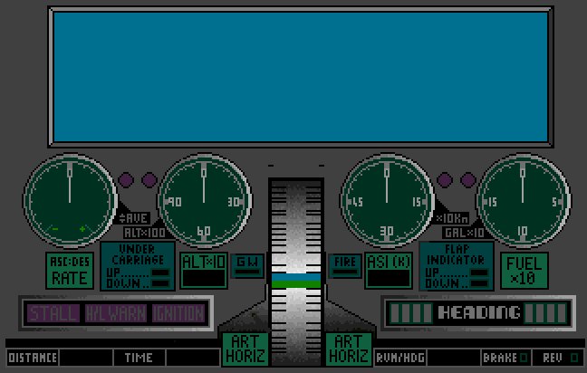 Pantallazo de Flight Path 737 para Amiga