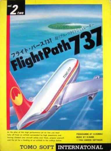 Caratula de Flight Path 737 para MSX