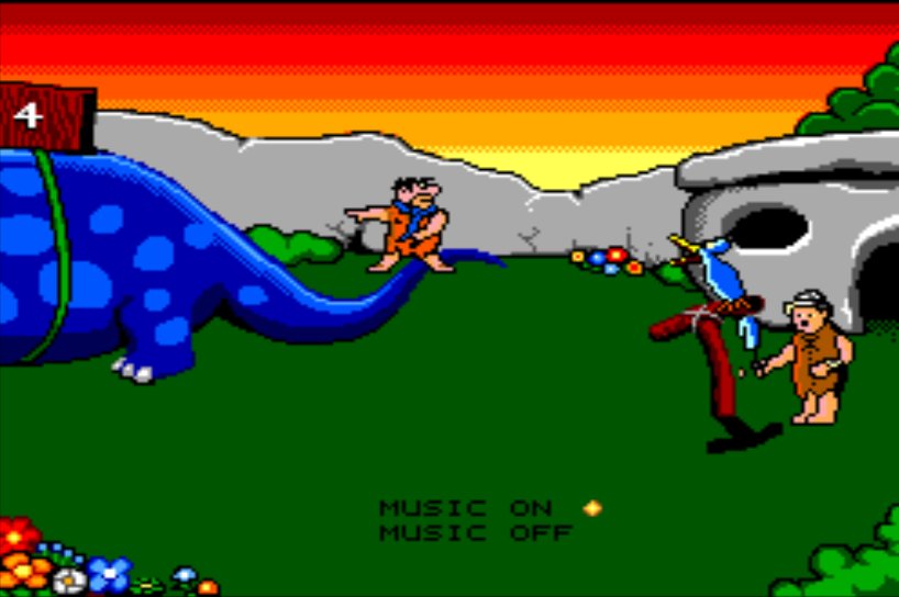 Pantallazo de Flintstones, The para Sega Master System