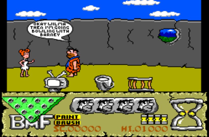 Pantallazo de Flintstones, The para Sega Master System
