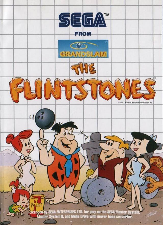 Caratula de Flintstones, The para Sega Master System