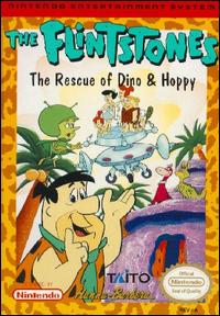 Caratula de Flintstones: The Rescue of Dino and Hoppy, The para Nintendo (NES)