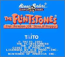 Pantallazo de Flintstones: The Rescue of Dino and Hoppy, The para Nintendo (NES)