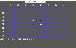 Pantallazo de Flip It para Commodore 64