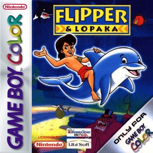 Caratula de Flipper & Lopaka para Game Boy Color
